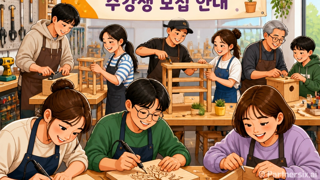 숭의목공예센터 9월…