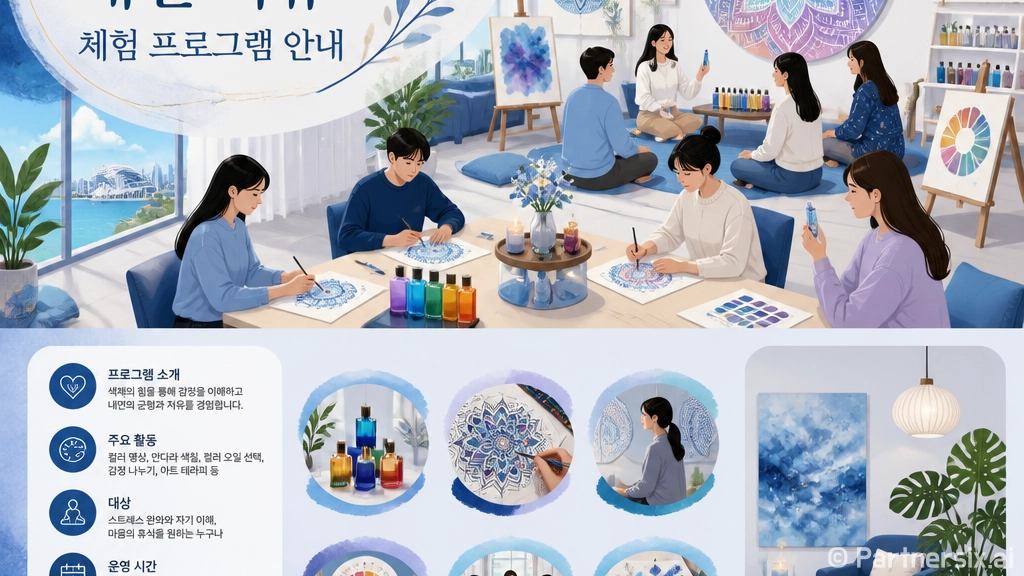 색으로 마음 치유하…