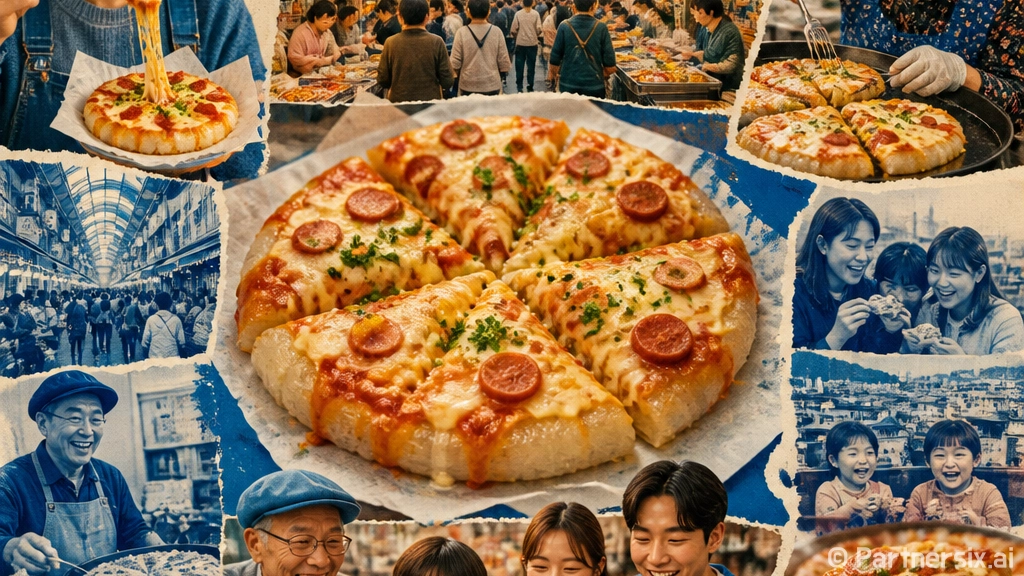 부평시장 피자설기, 전통떡의 새로운 변신