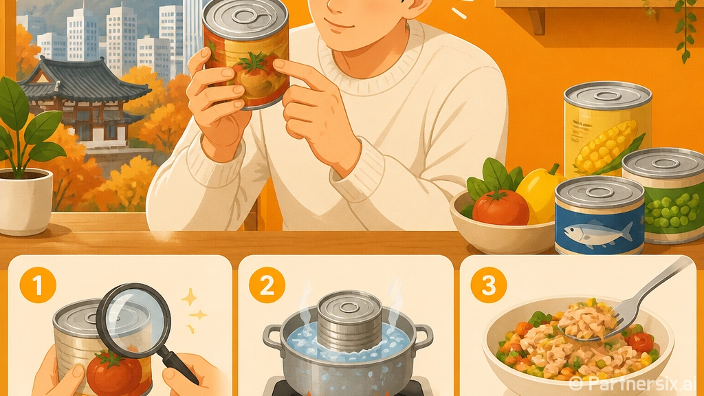 통조림 식품 건강하…