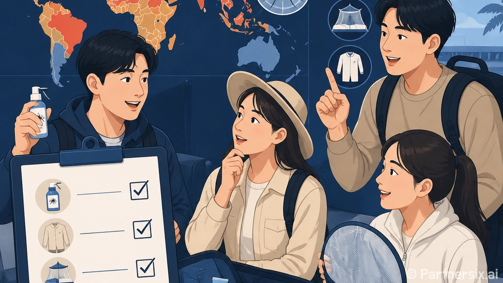 해외 말라리아 예방 철저히 하세요