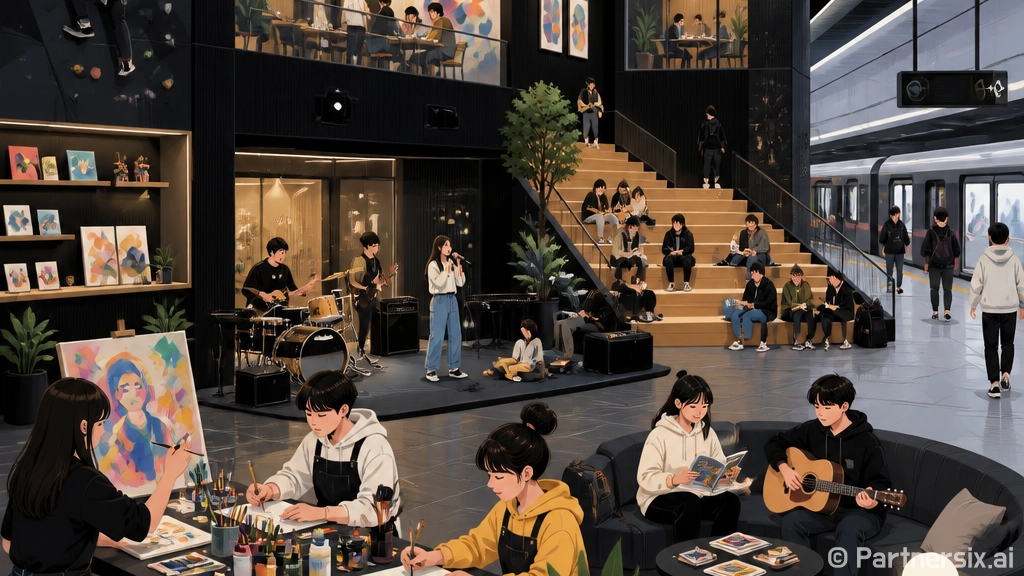 인천 예술회관역 청소년 문화공간 다락