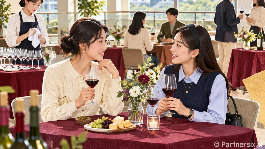 청년의 날 맞아 보르도 와인과 함께한 특별한 모임