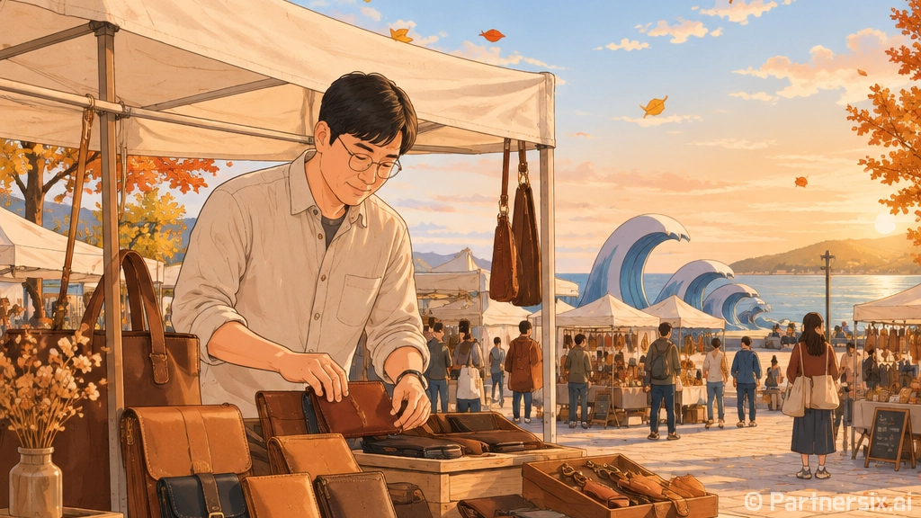 용현5동 낙섬 에코마켓, 환경과 이웃을 잇다