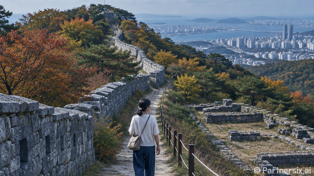 계양산성 탐방로에서…