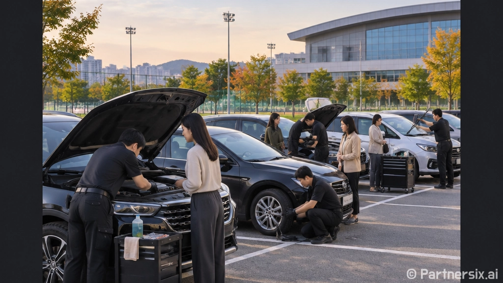 미추홀구, 추석 앞두고 차량 무료 안전점검 실시