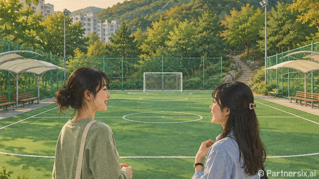남동구 서창동 무료 풋살장과 산책로 명소