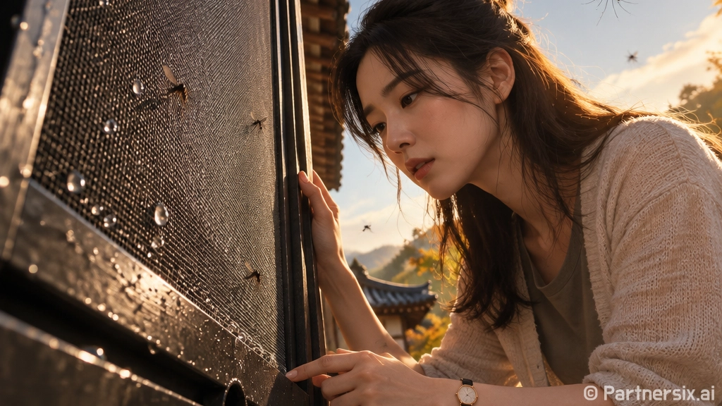 비 온 뒤 모기 철통 방어법