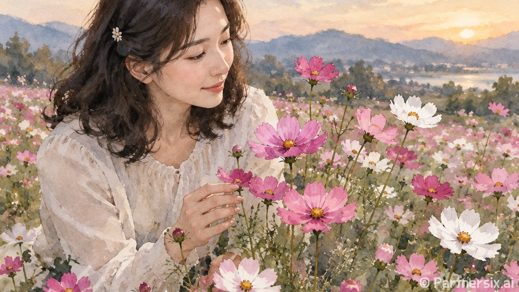 계양 꽃마루 코스모스 길 가을 산책