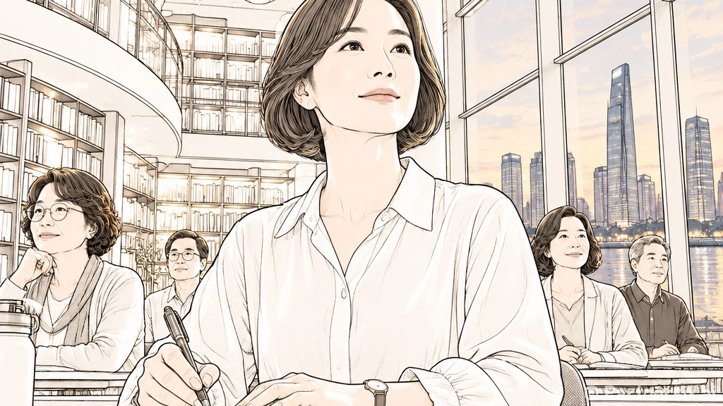 송도국제기구도서관 신중년 인생 2막 준비