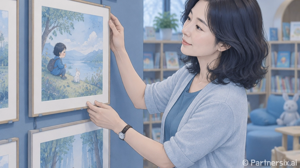 학나래도서관서 만나는 동화 원화 전시