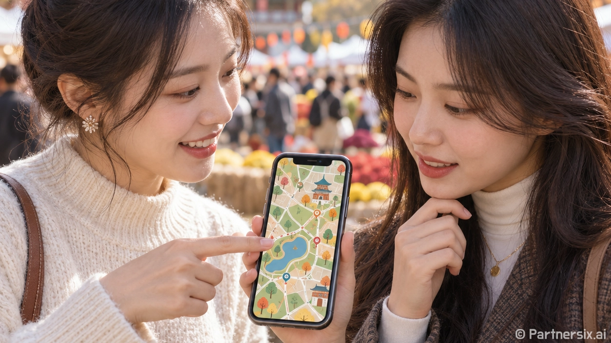 부평풍물대축제 모바일 웹지도 활용법