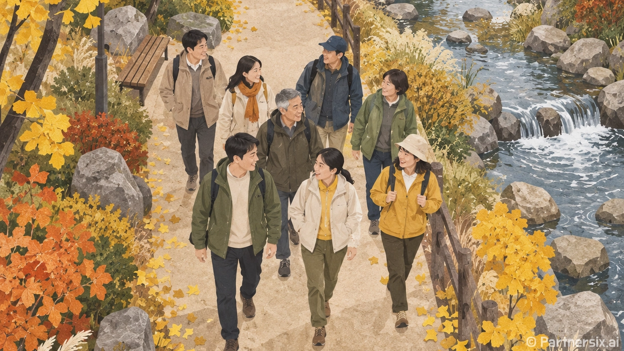 가을 승기천 함께 걷는다