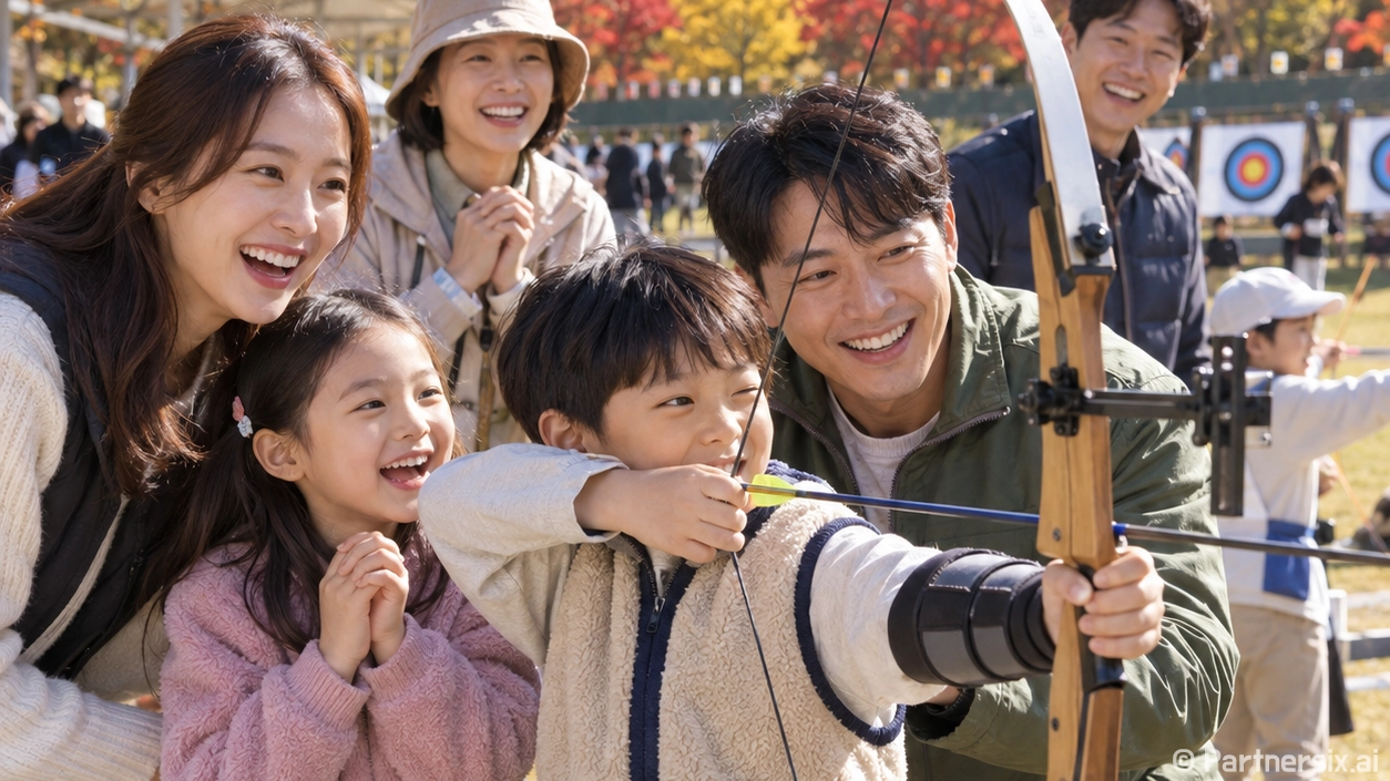 아이 웃음 가득한 해피데이