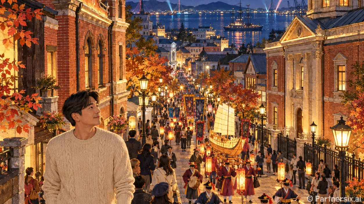 빛으로 깨어난 인천개항장