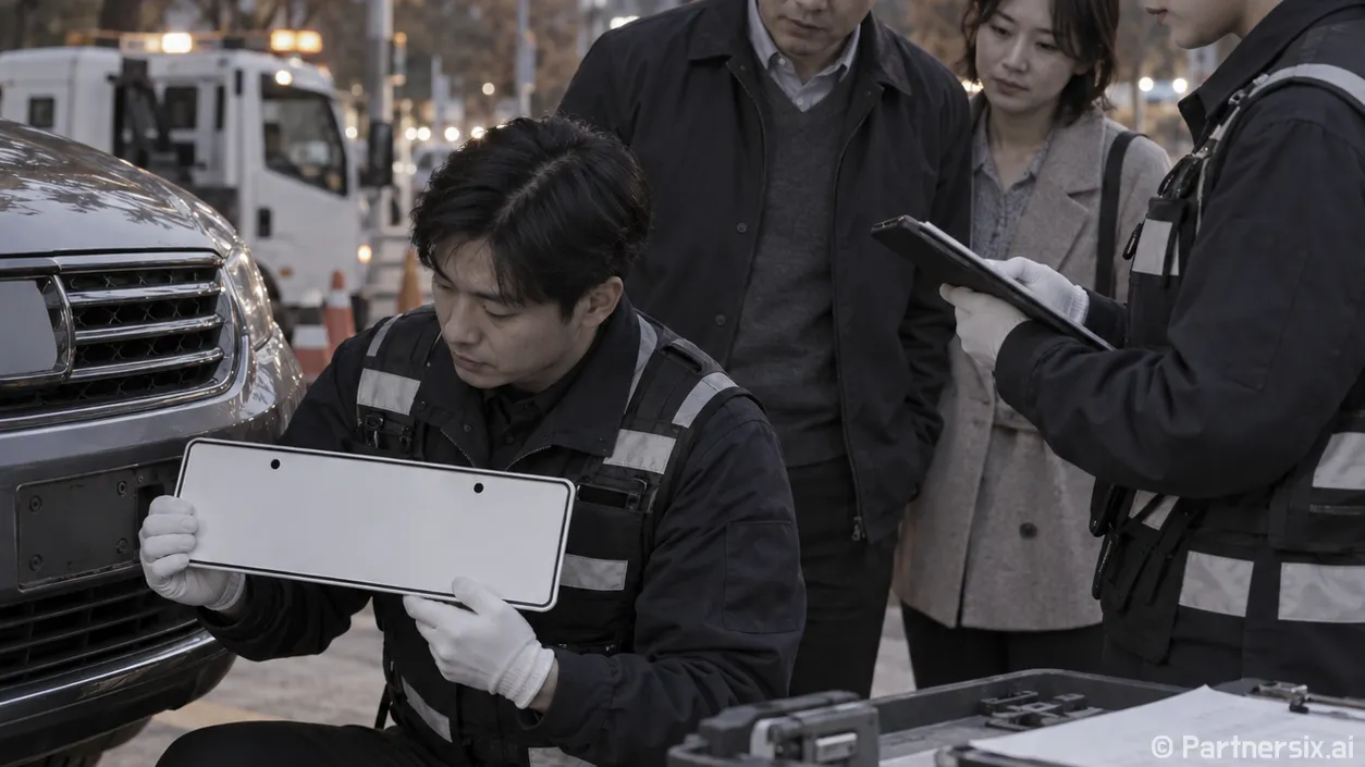 체납차량 번호판 집…