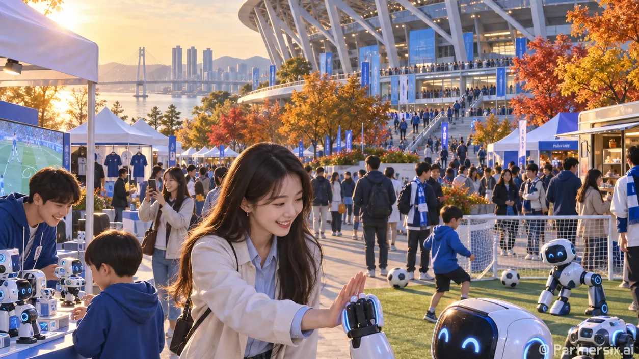 로봇과 공 찬 인천축제