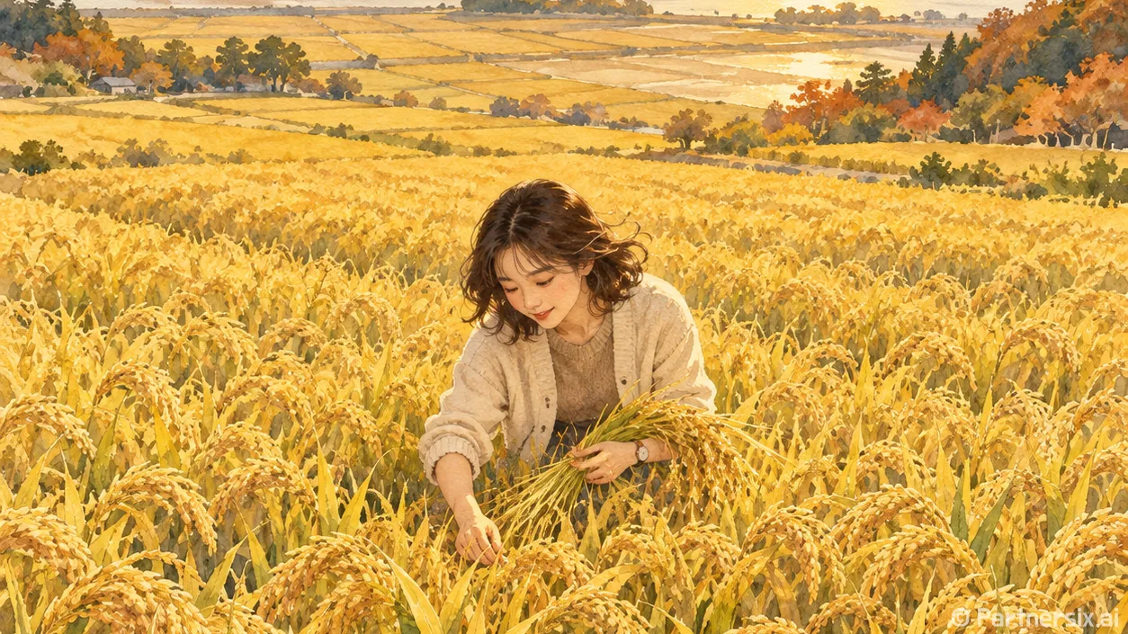 강화 들녘 황금빛 절정