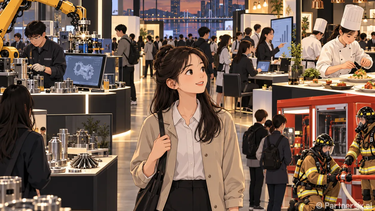 송도에 펼쳐진 진로지도