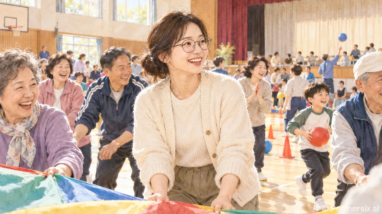 용현동 잇는 건강운동회