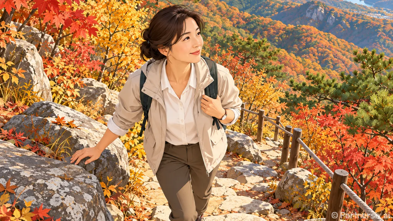 계양산 두 코스 같이 걷기