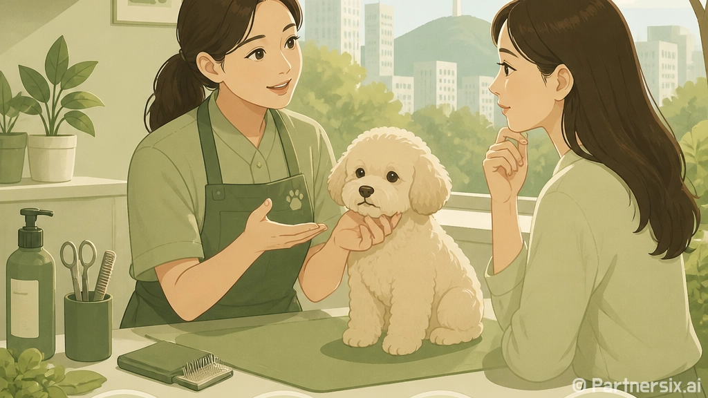 강아지 미용 주기 …