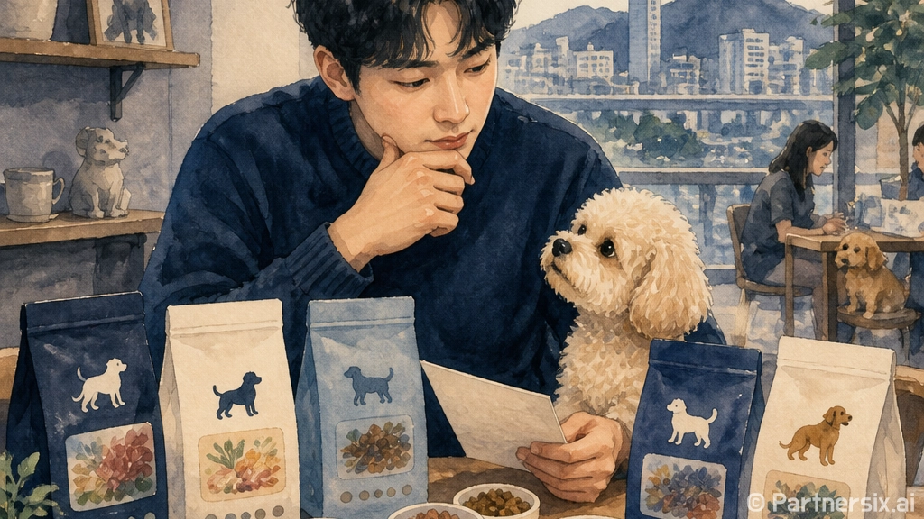 강아지 사료 추천 …