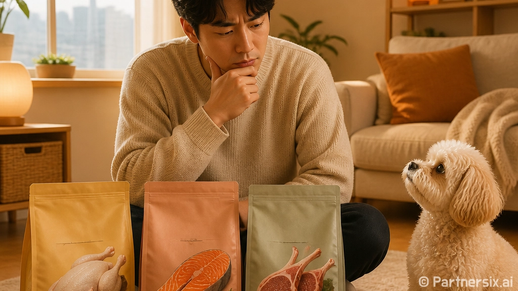 강아지 사료 추천 …