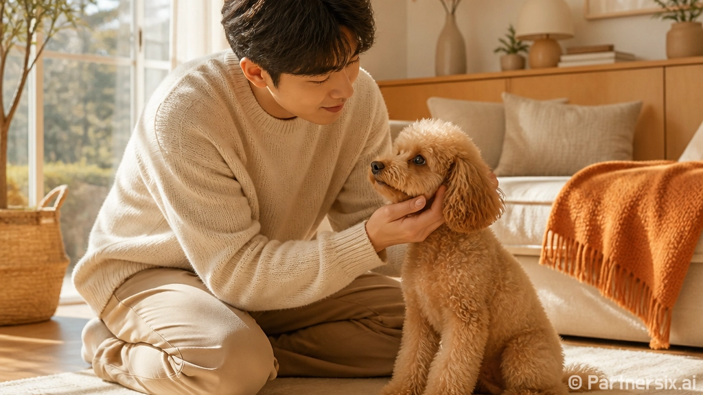 강아지 사료량 늘리…