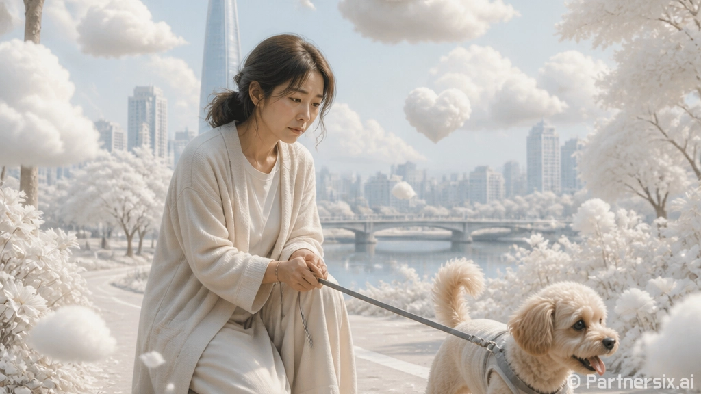 강아지 산책 시간 …