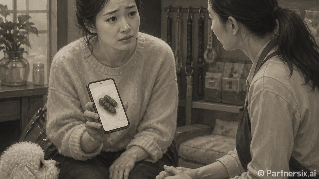 강아지 설사 혈변이…