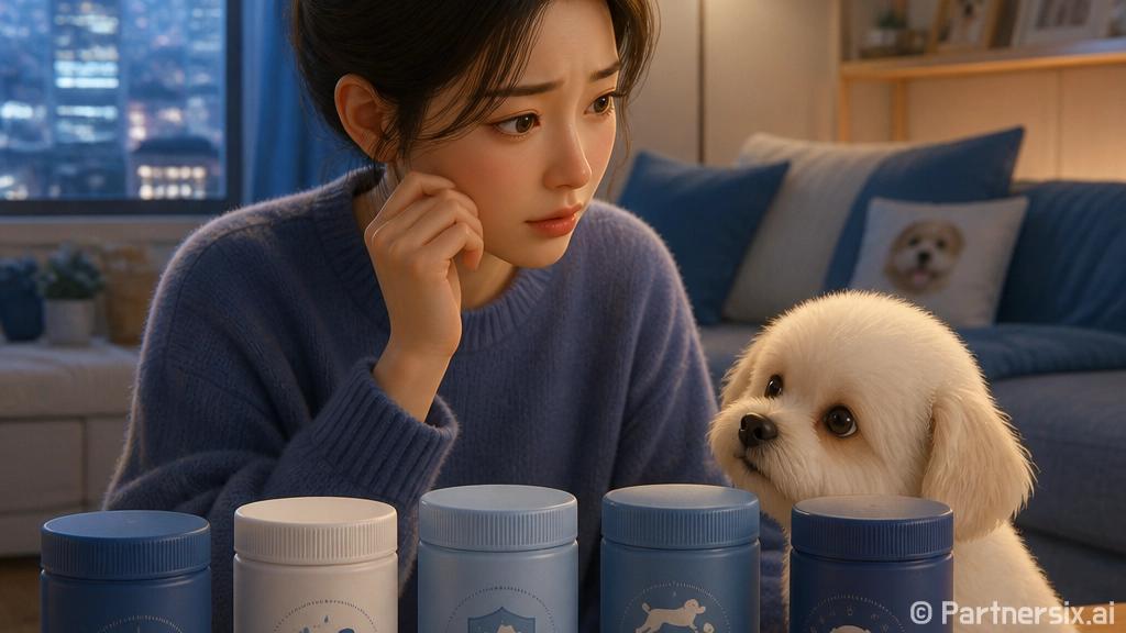 강아지 영양제 가루…