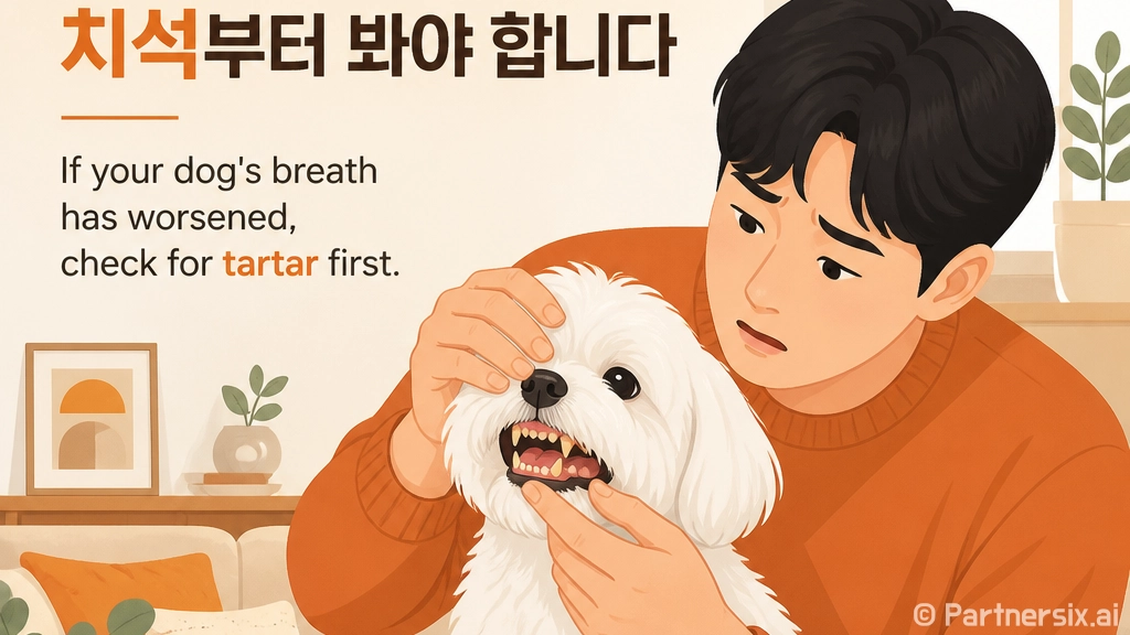 강아지 치석제거 집…
