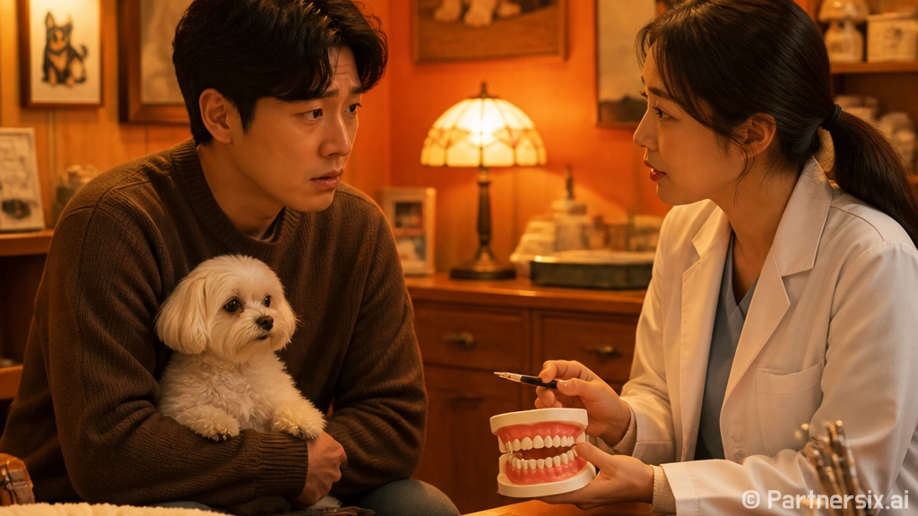 강아지 치석제거 비…
