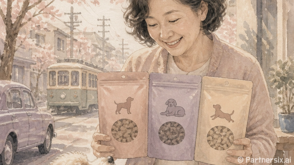 강아지간식 고르는 …