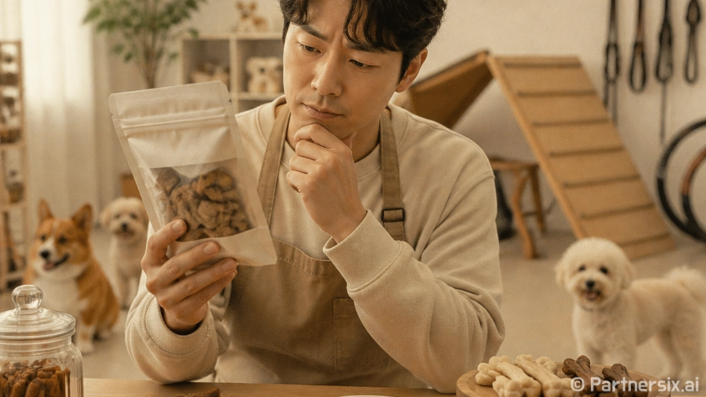 강아지 훈련용 간식…