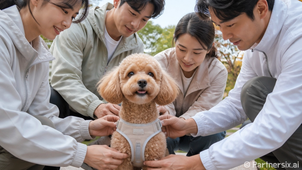 강아지 하네스 고르는 방법, 몸에 맞추는 기준부터 산책 습관까지