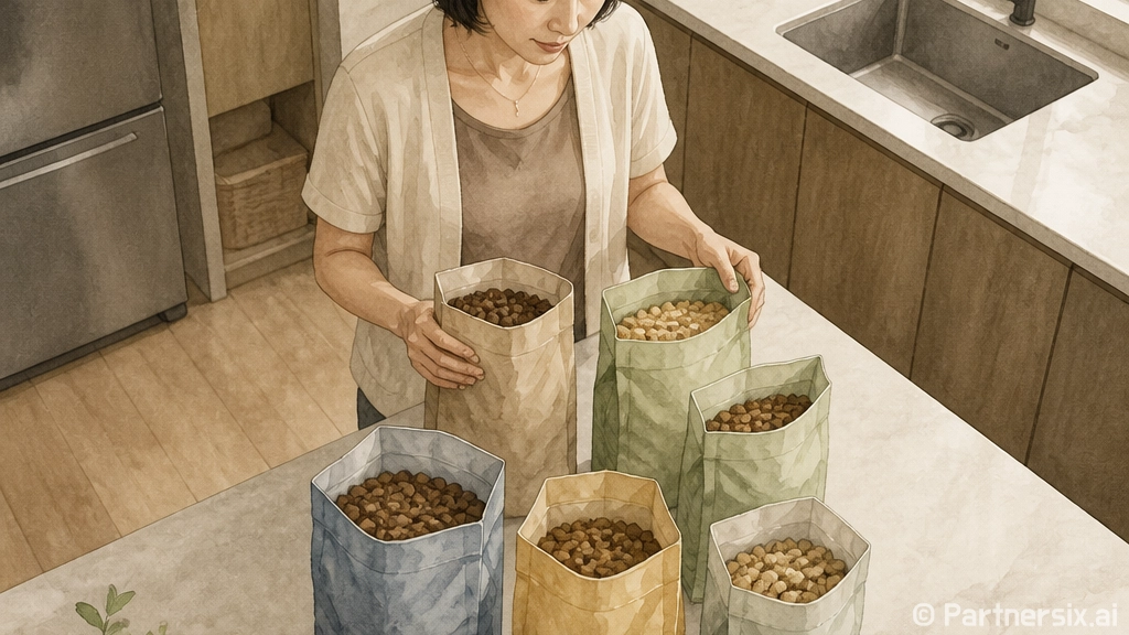 강아지사료 고르는 …