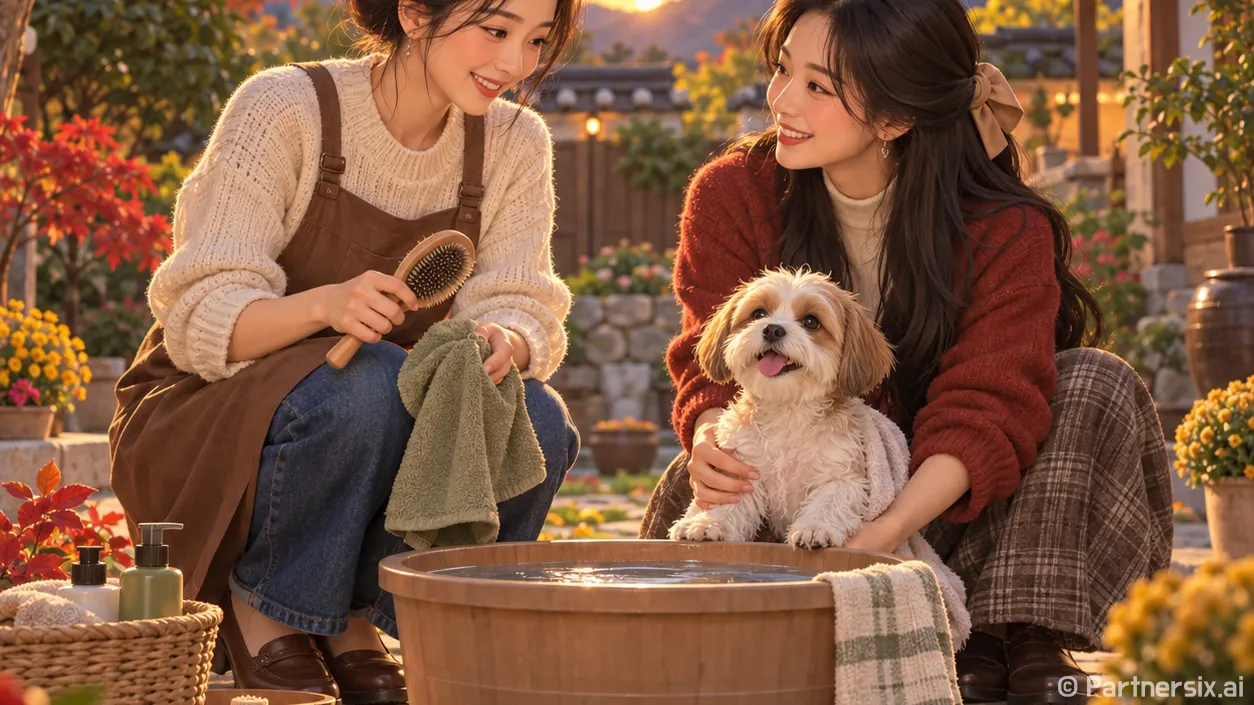 강아지 목욕 주기 3주로 잡으려면 이렇게