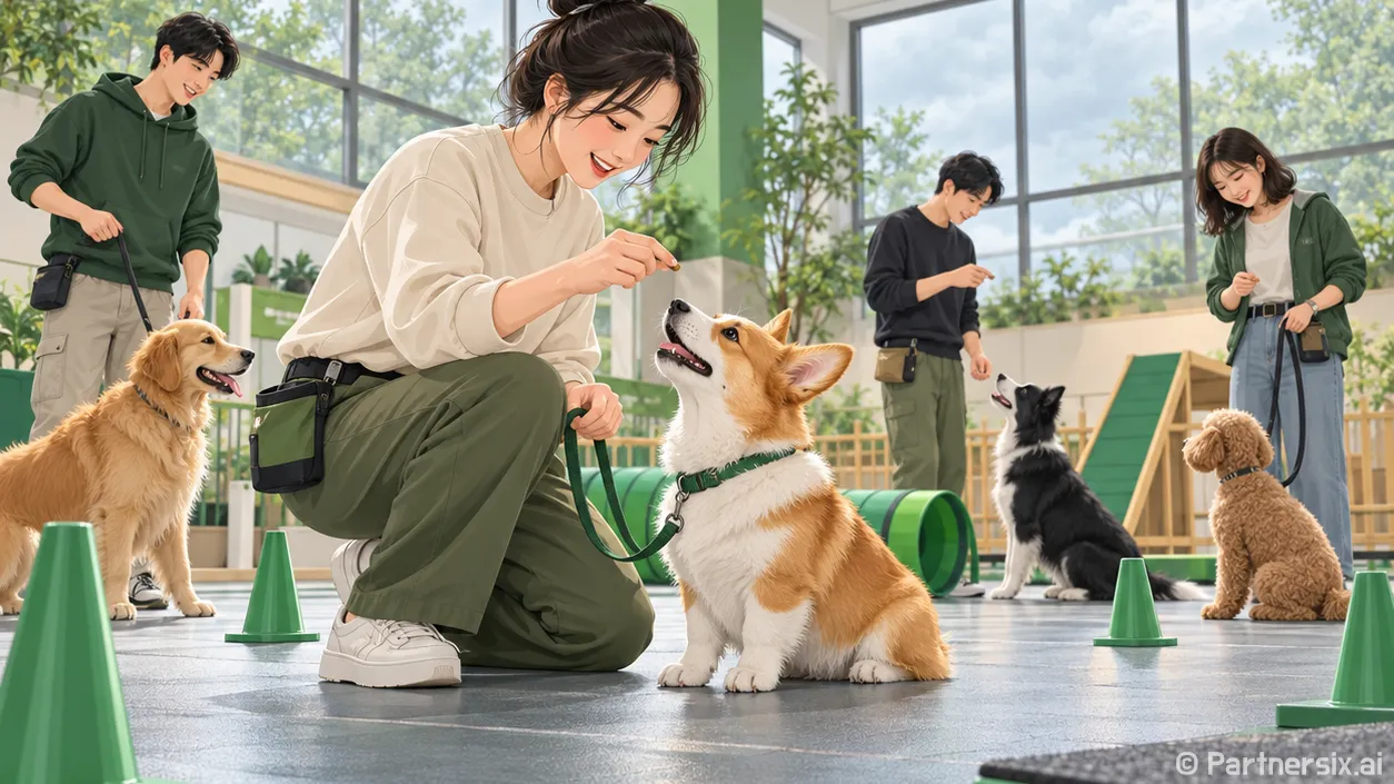 강아지 훈련센터 고…