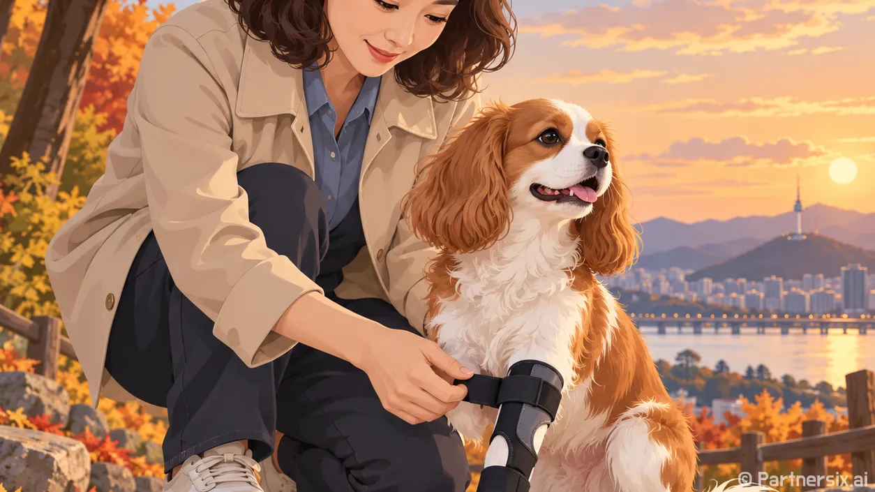 강아지 관절 보호대 고르고 안전하게 쓰는 방법