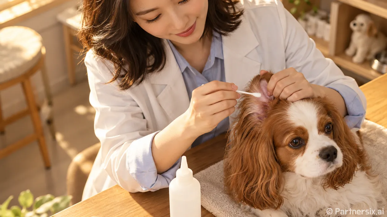 강아지 귀청소약 고르고 안전하게 쓰는 방법