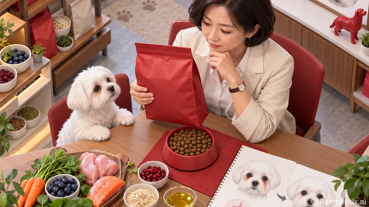 강아지 눈물자국 사…