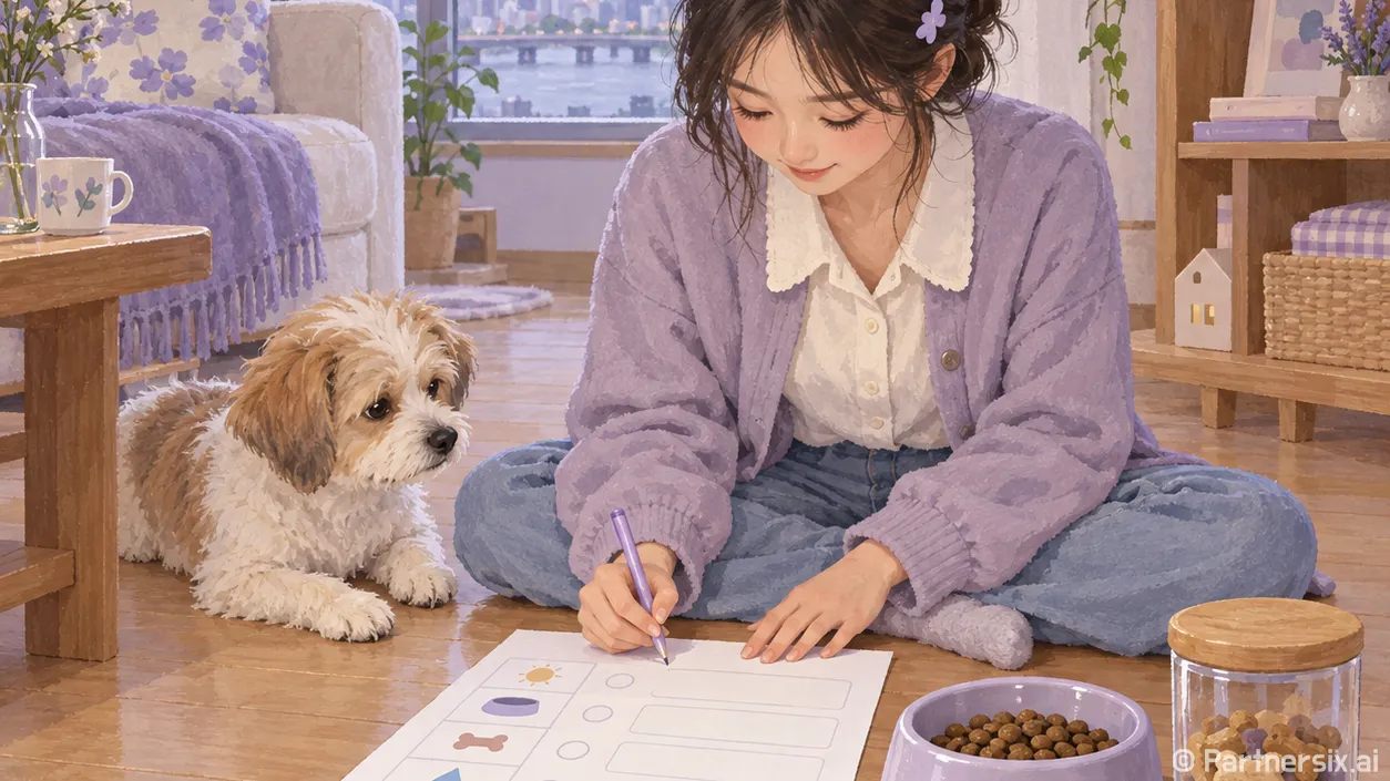 강아지 다이어트 방법은 밥그릇보다 생활표부터