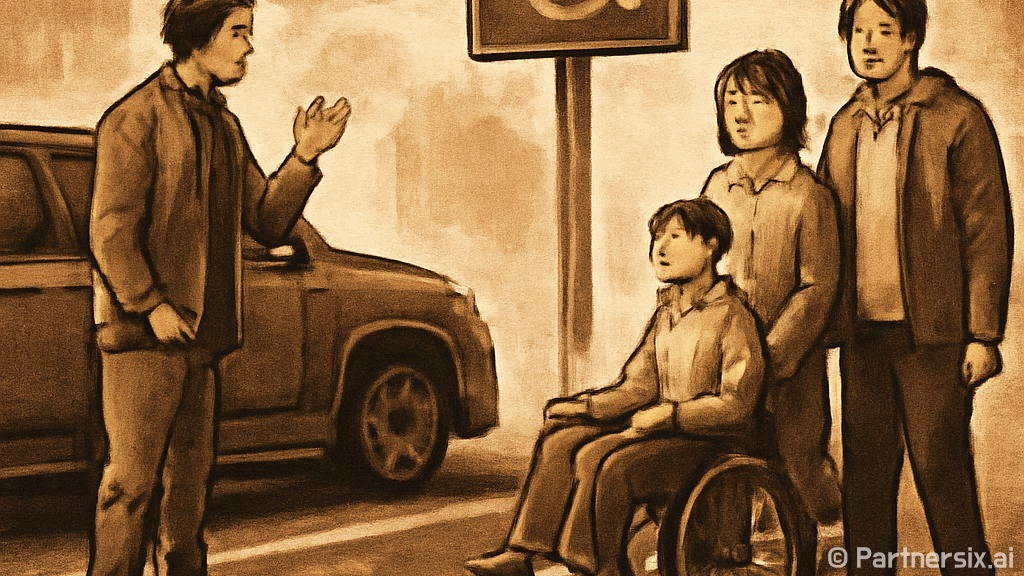 장애인전용주차구역,…