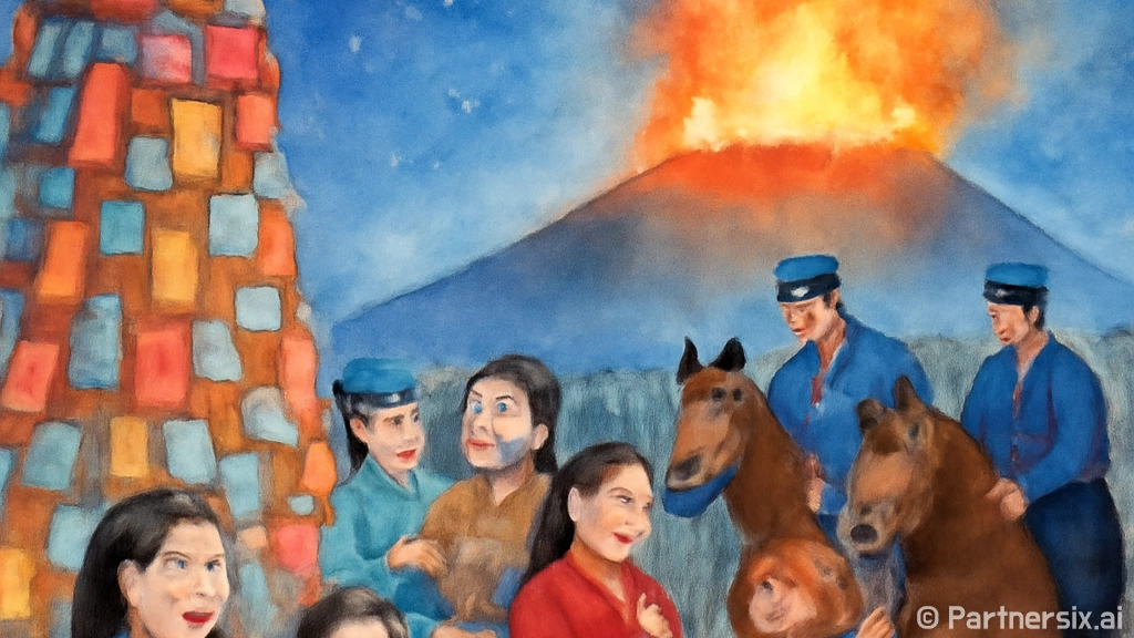 제주들불축제 2일차…