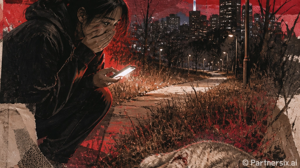 길 위 동물 사체 …