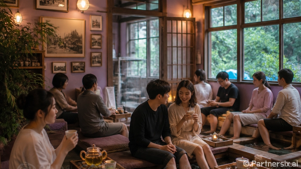 제주 부러리쉼팡 족욕 카페의 특별한 매력