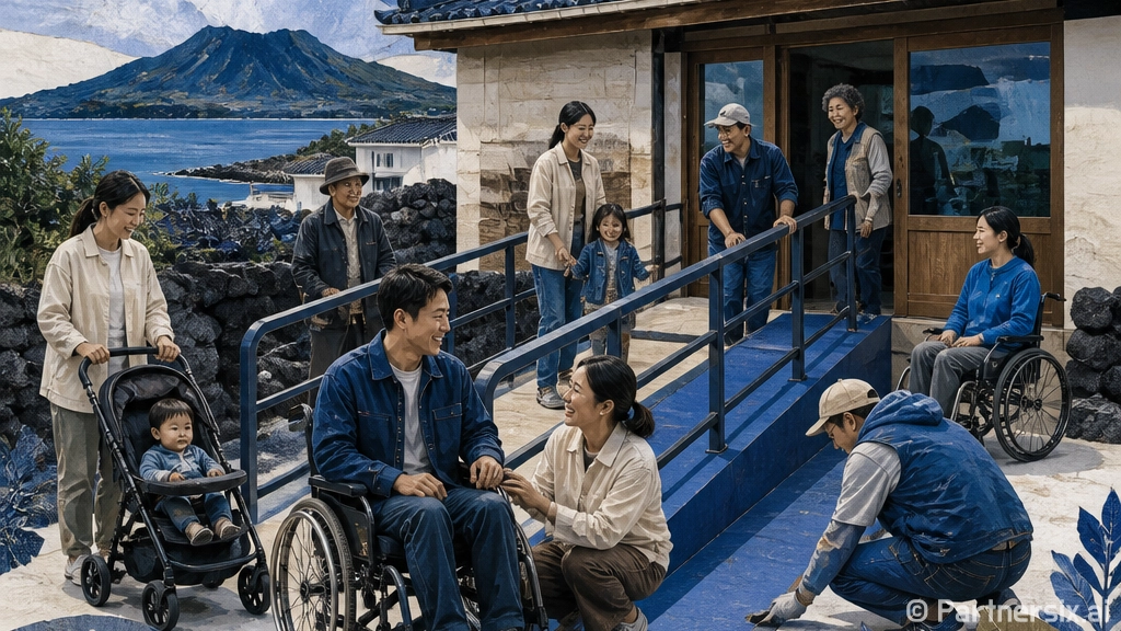 제주 경사로 지원, 마을회관까지 확대