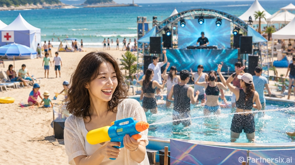 함덕 바다서 즐긴 제주 레저 힐링 축제
